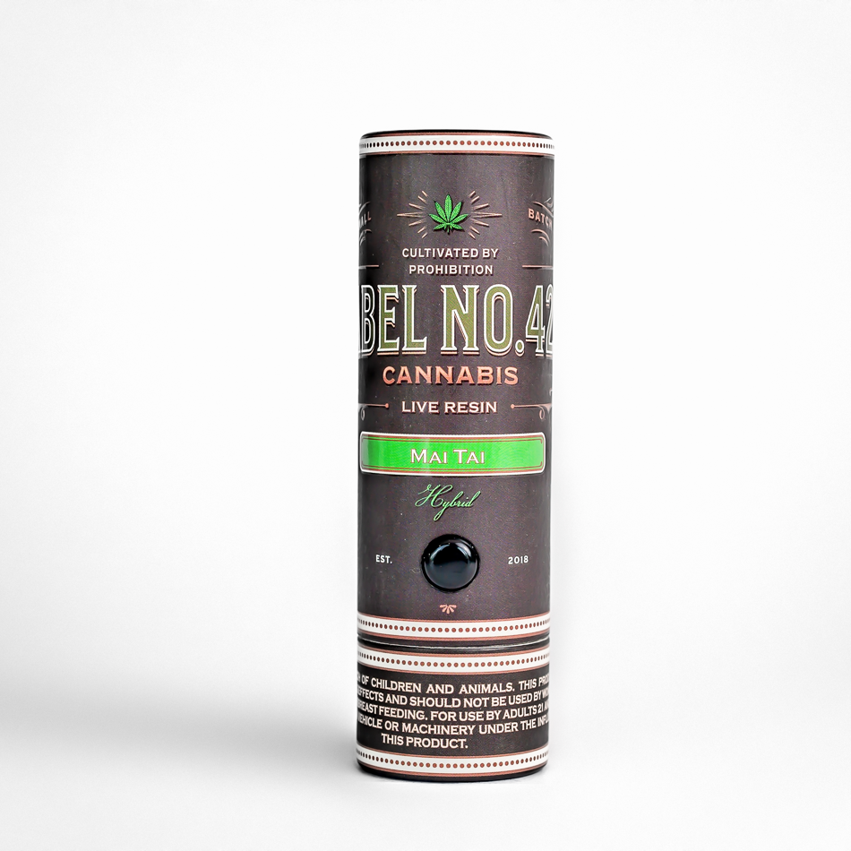 MAI TAI THCa Cartridge - Label No.420 - 1g